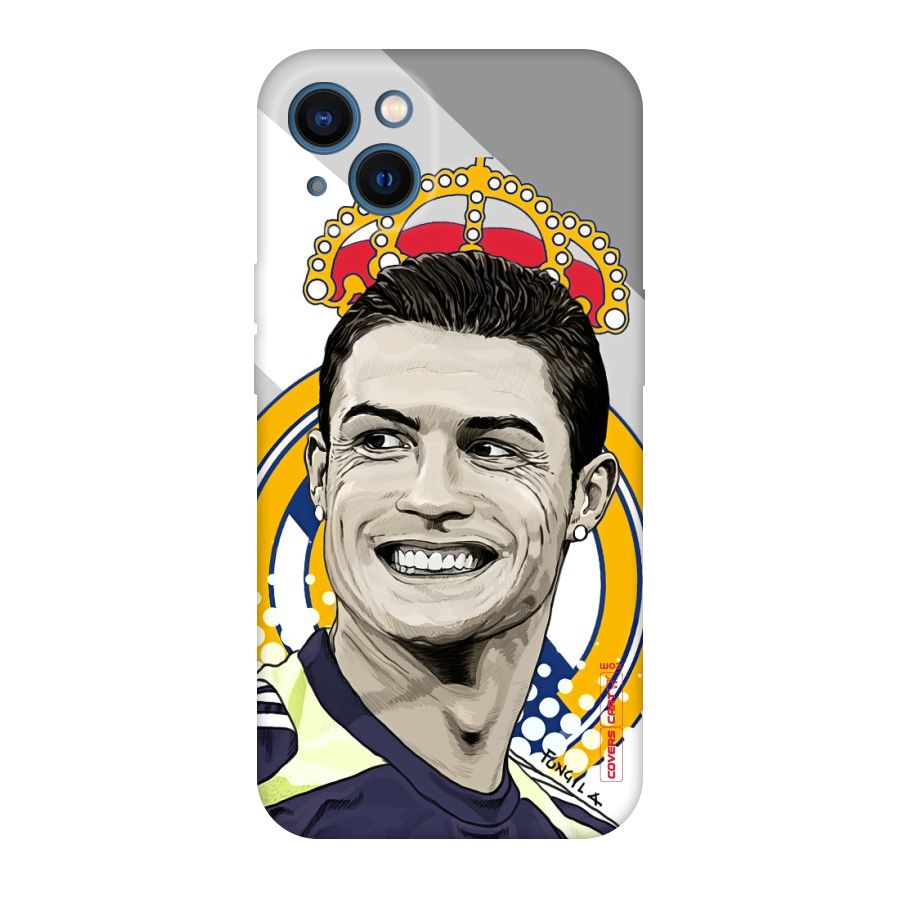 Ronaldo Madrid King Original Polycarbonate Back Case for iPhone 13