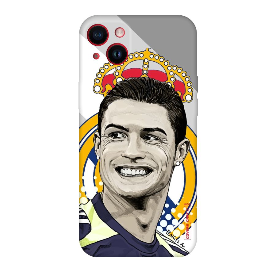 Ronaldo Madrid King Original Polycarbonate Back Case for iPhone 14 Plus