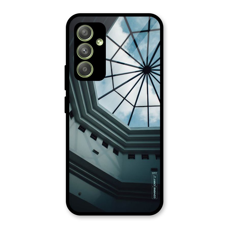 Rooftop Perspective Glass Back Case for Galaxy A54