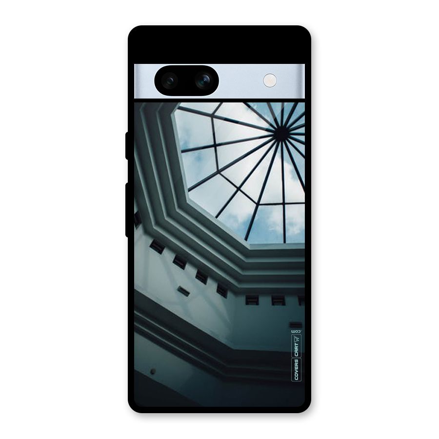 Rooftop Perspective Glass Back Case for Google Pixel 7a