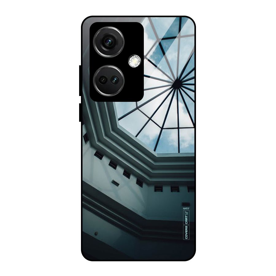 Rooftop Perspective Glass Back Case for OnePlus Nord CE 3 5G