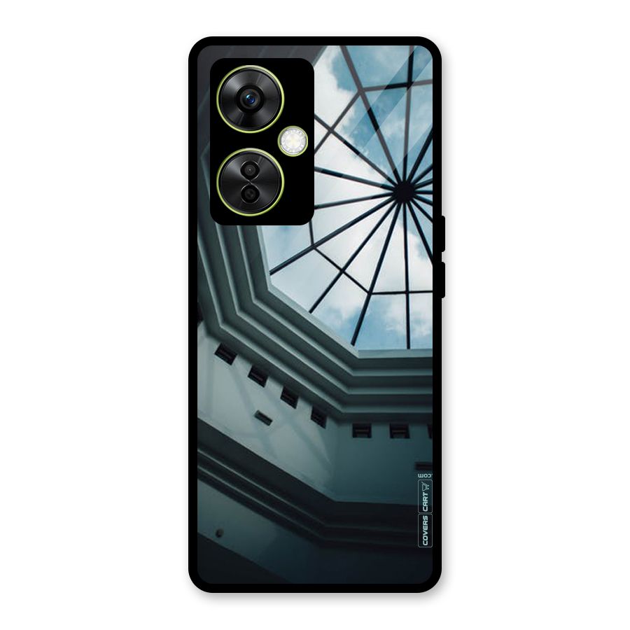 Rooftop Perspective Glass Back Case for OnePlus Nord CE 3 Lite