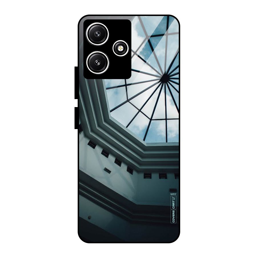Rooftop Perspective Glass Back Case for Redmi 12 5G