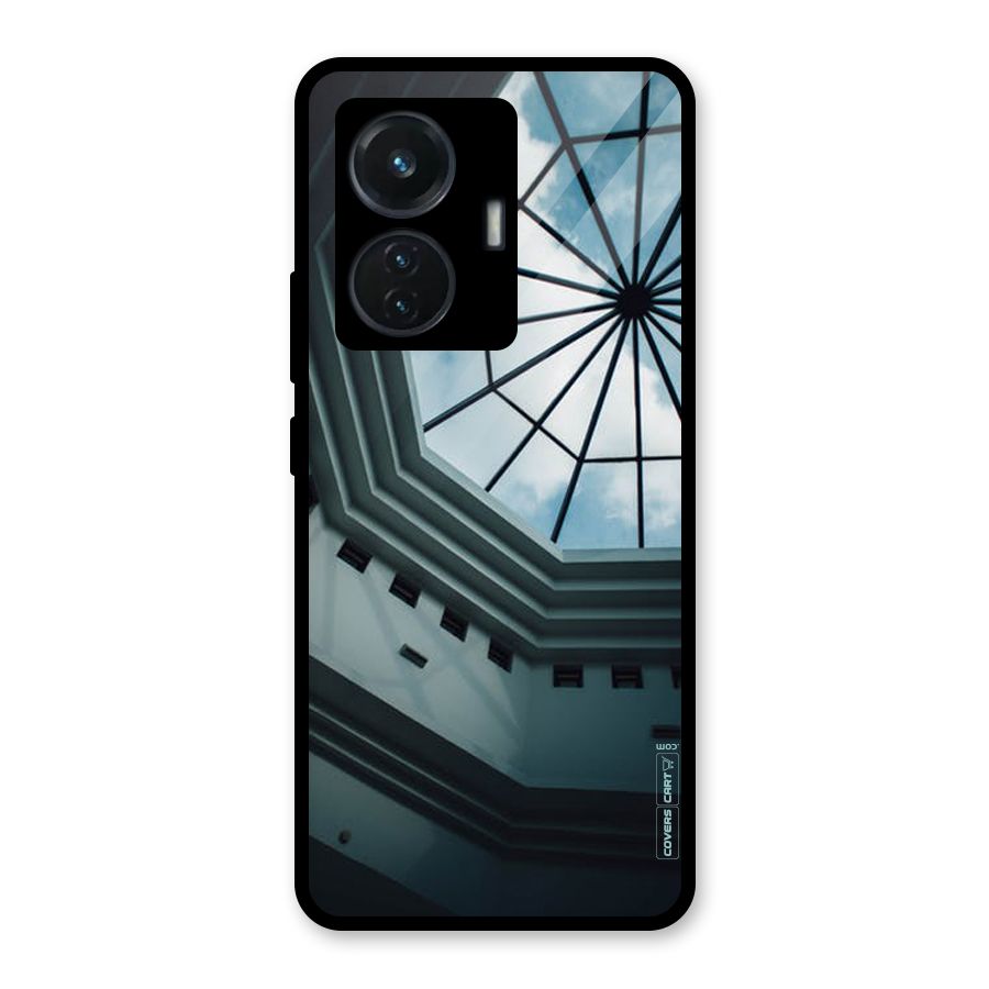 Rooftop Perspective Glass Back Case for Vivo T1 44W