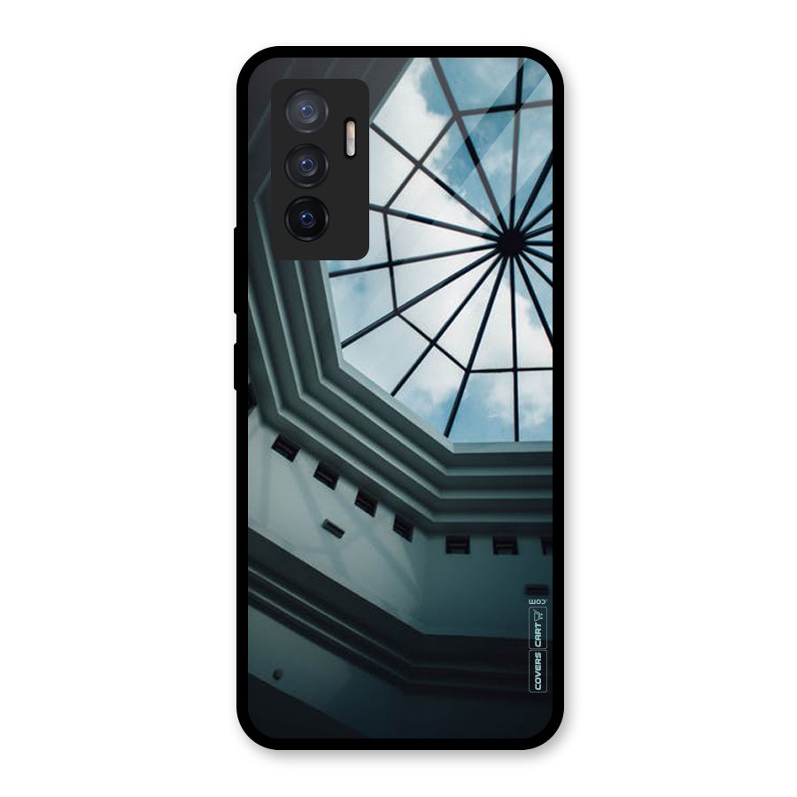 Rooftop Perspective Glass Back Case for Vivo V23e