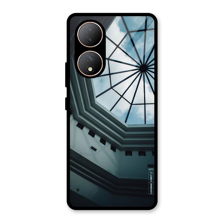 Rooftop Perspective Glass Back Case for Vivo Y100A