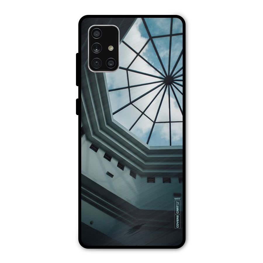 Rooftop Perspective Metal Back Case for Galaxy A71