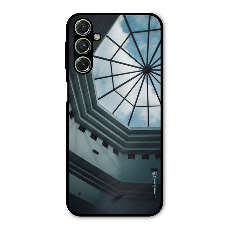 Rooftop Perspective Metal Back Case for Galaxy F34