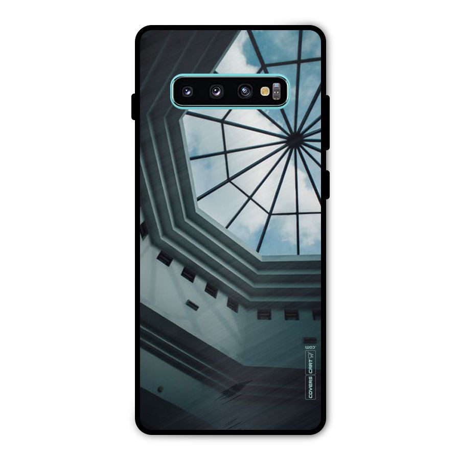 Rooftop Perspective Metal Back Case for Galaxy S10 Plus