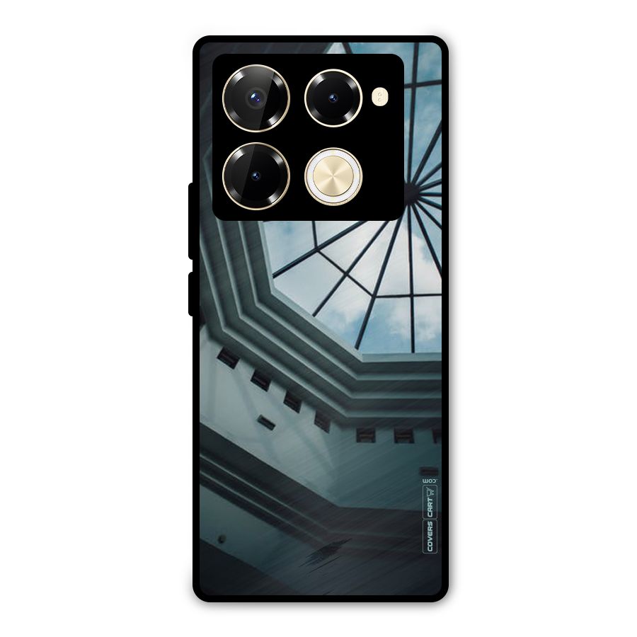 Rooftop Perspective Metal Back Case for Infinix Note 40 Pro