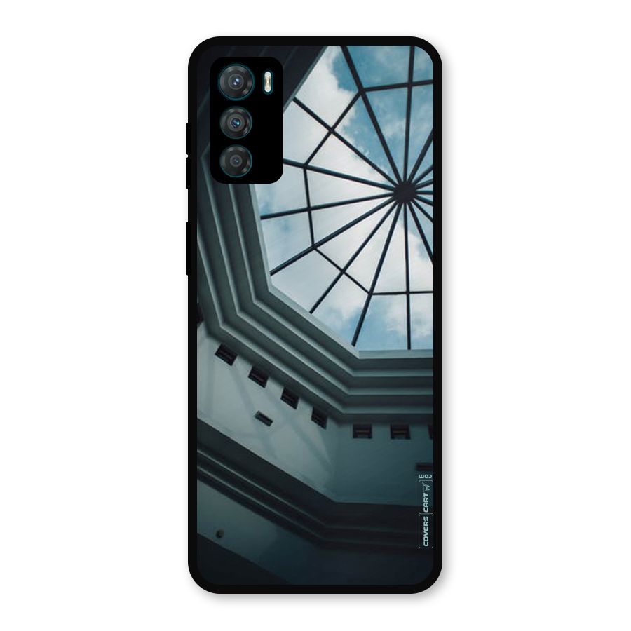 Rooftop Perspective Metal Back Case for Moto G42