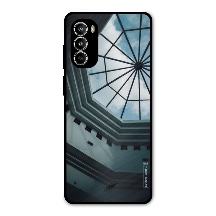 Rooftop Perspective Metal Back Case for Moto G52