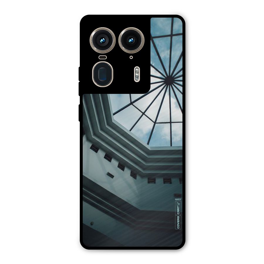 Rooftop Perspective Metal Back Case for Motorola Edge 50 Ultra