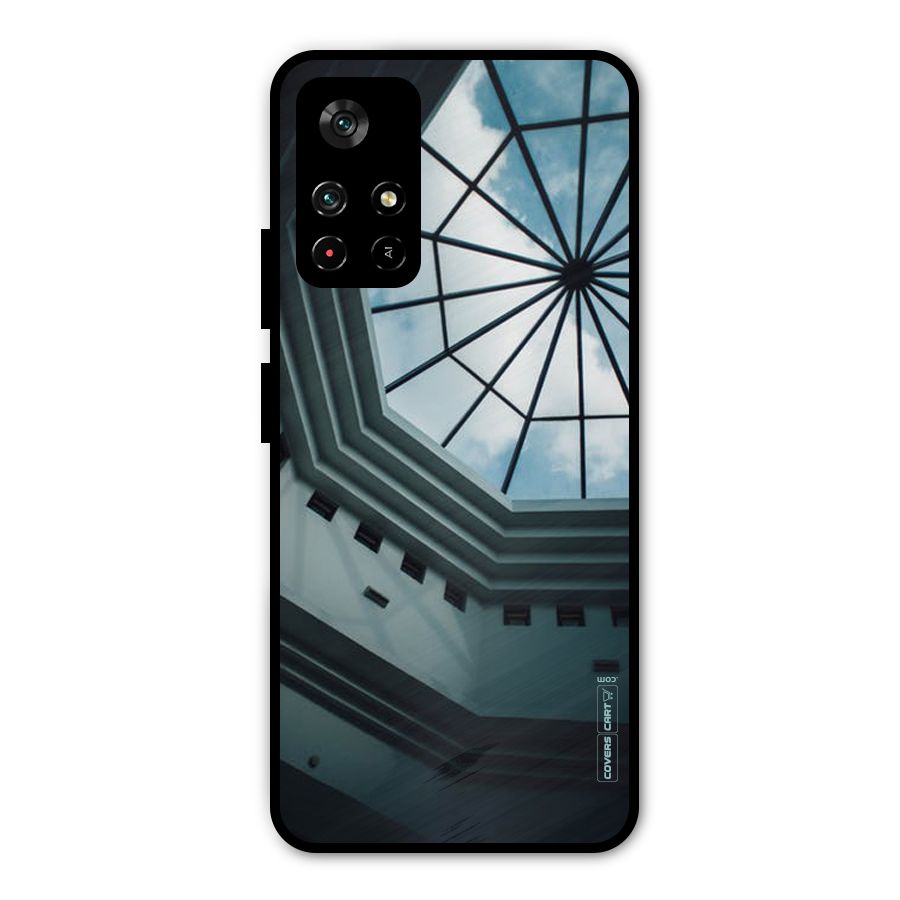 Rooftop Perspective Metal Back Case for Poco M4 Pro 5G
