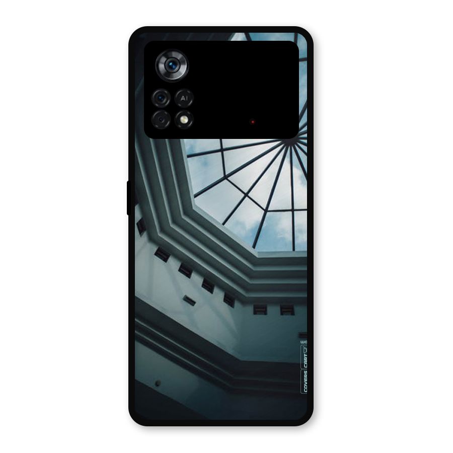 Rooftop Perspective Metal Back Case for Poco X4 Pro 5G