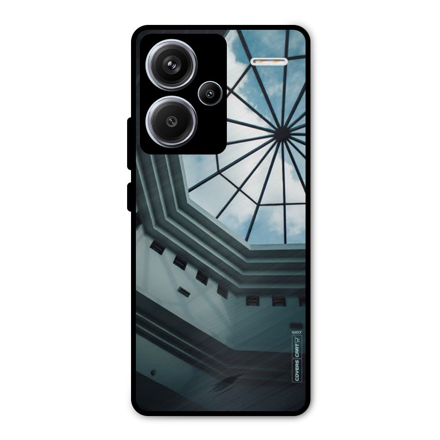 Rooftop Perspective Metal Back Case for Redmi Note 13 Pro Plus