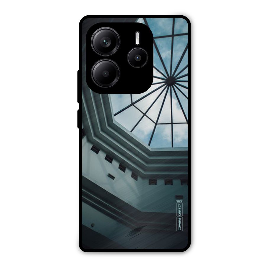 Rooftop Perspective Metal Back Case for Redmi Note 14 5G