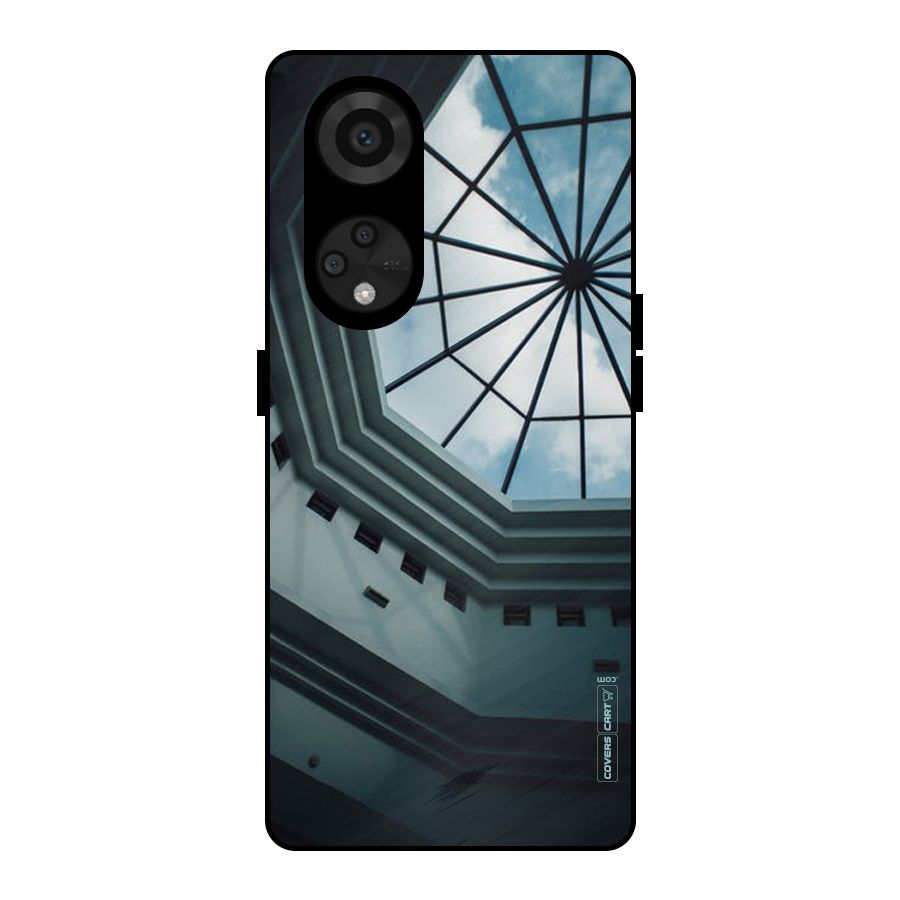 Rooftop Perspective Metal Back Case for Reno8 T 5G