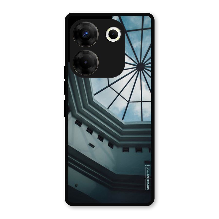 Rooftop Perspective Metal Back Case for Tecno Camon 20 Pro