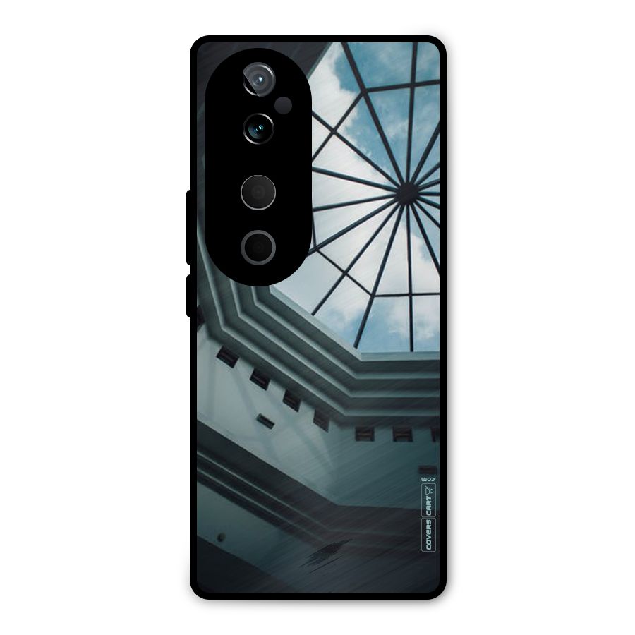 Rooftop Perspective Metal Back Case for Vivo T3 Ultra
