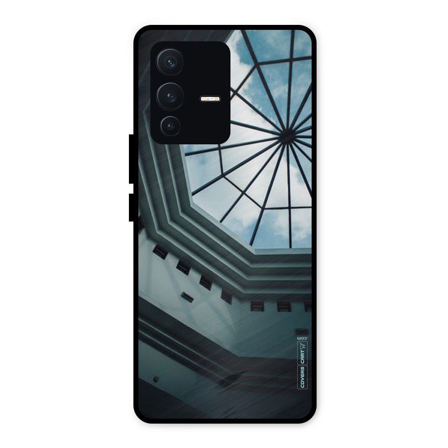 Rooftop Perspective Metal Back Case for Vivo V23 5G