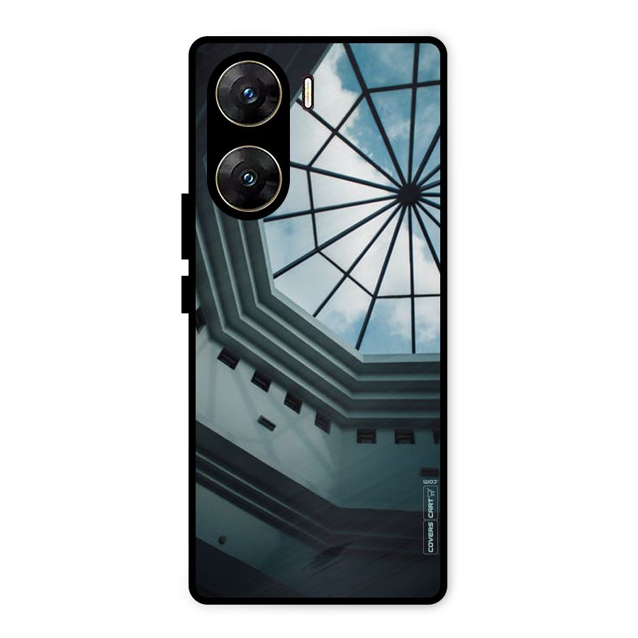 Rooftop Perspective Metal Back Case for Vivo V29e