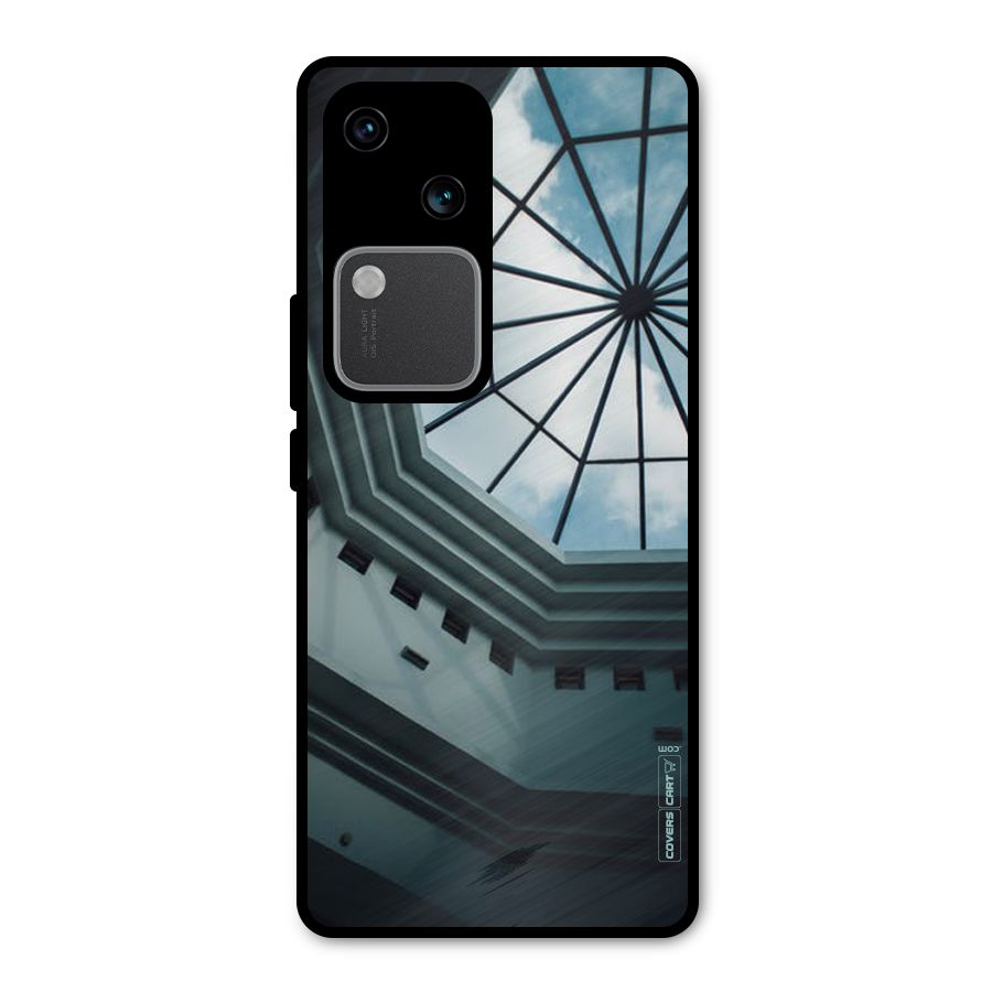 Rooftop Perspective Metal Back Case for Vivo V30