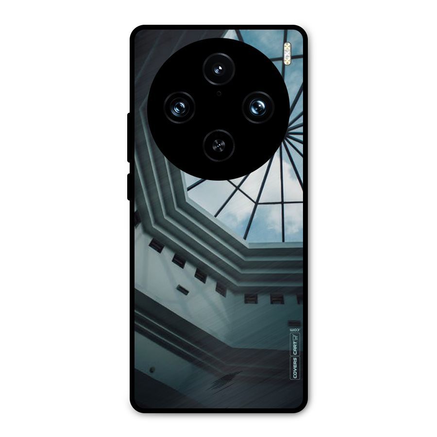 Rooftop Perspective Metal Back Case for Vivo X100 Pro