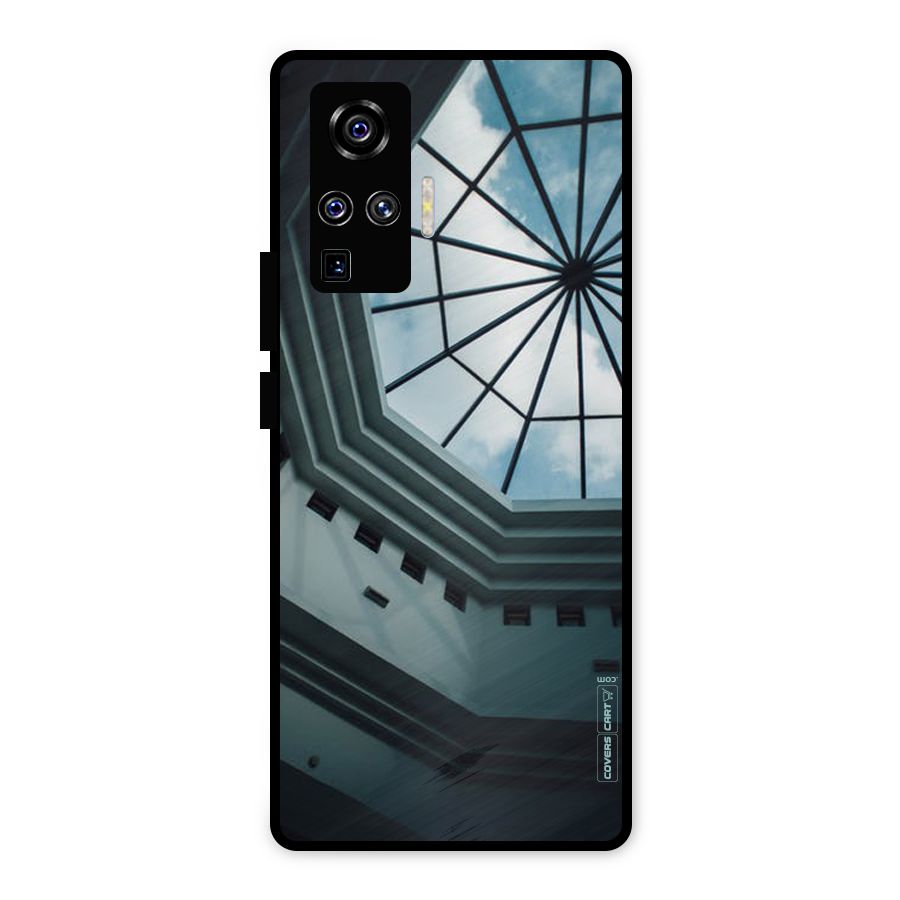 Rooftop Perspective Metal Back Case for Vivo X50 Pro
