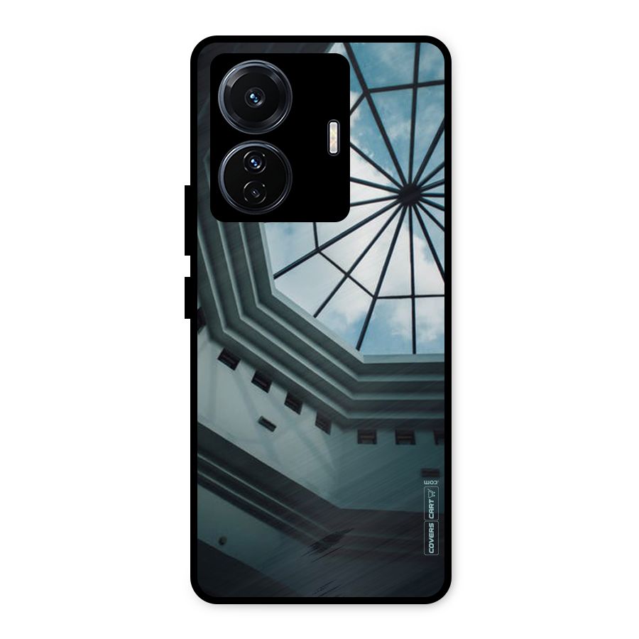 Rooftop Perspective Metal Back Case for iQOO Z6