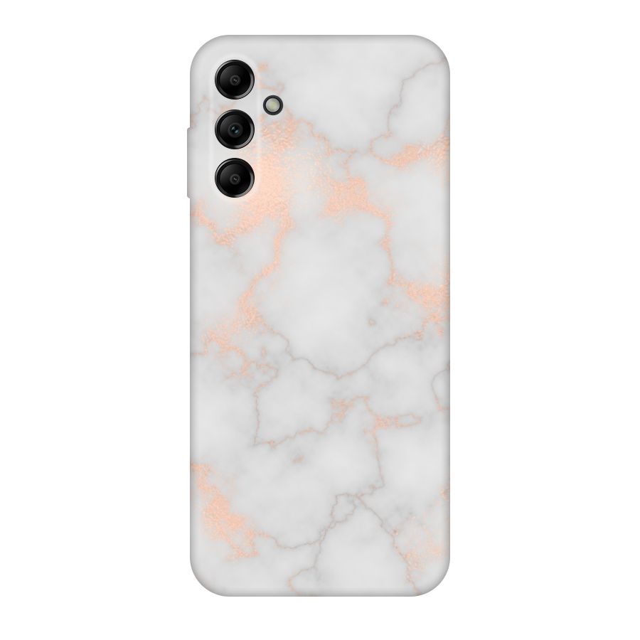 RoseGold Marble Original Polycarbonate Back Case for Galaxy A14 5G