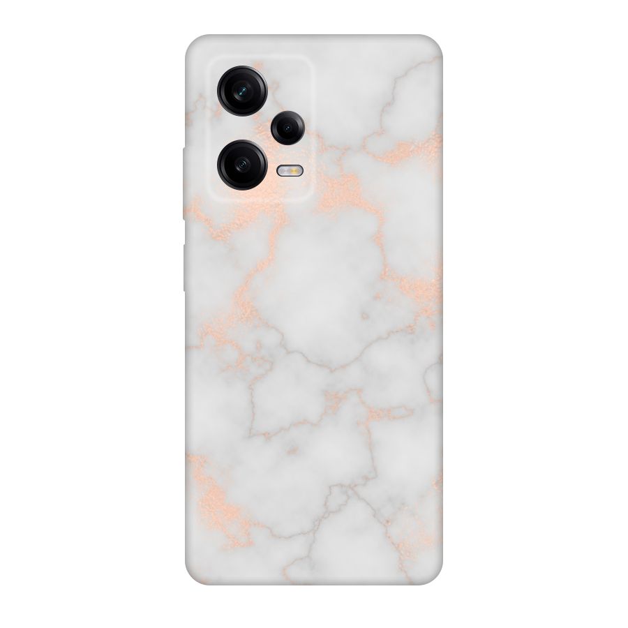 RoseGold Marble Original Polycarbonate Back Case for Redmi Note 12 Pro