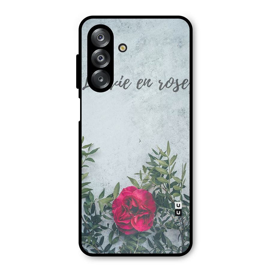 Rose Life Metal Back Case for Galaxy A26
