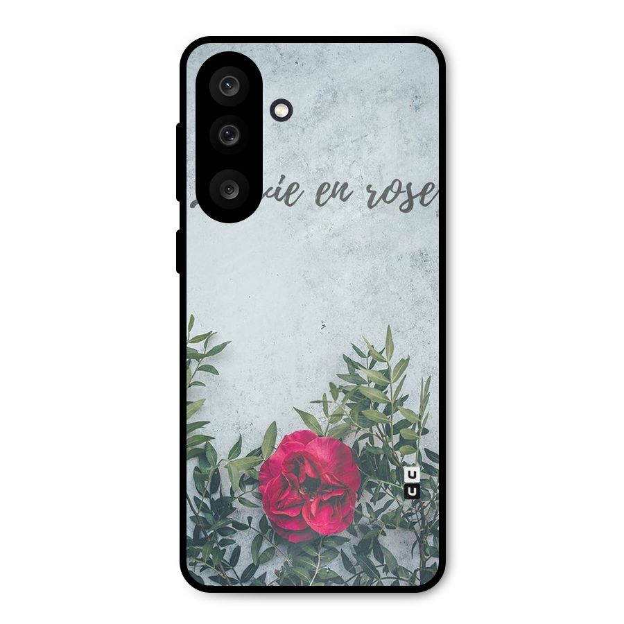 Rose Life Metal Back Case for Galaxy M56