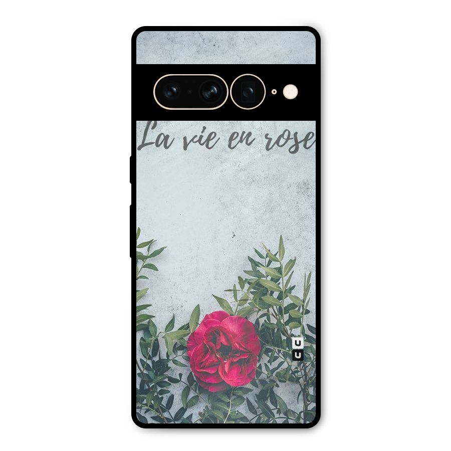 Rose Life Metal Back Case for Google Pixel 7 Pro