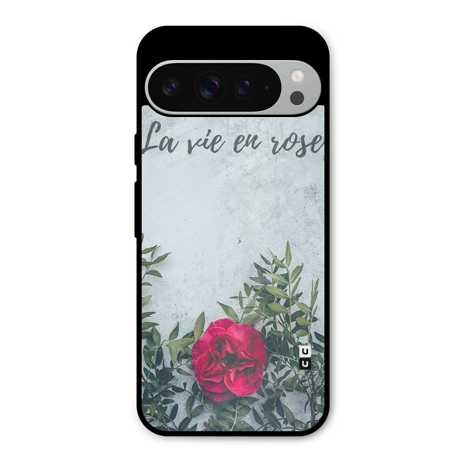 Rose Life Metal Back Case for Google Pixel 9 Pro XL