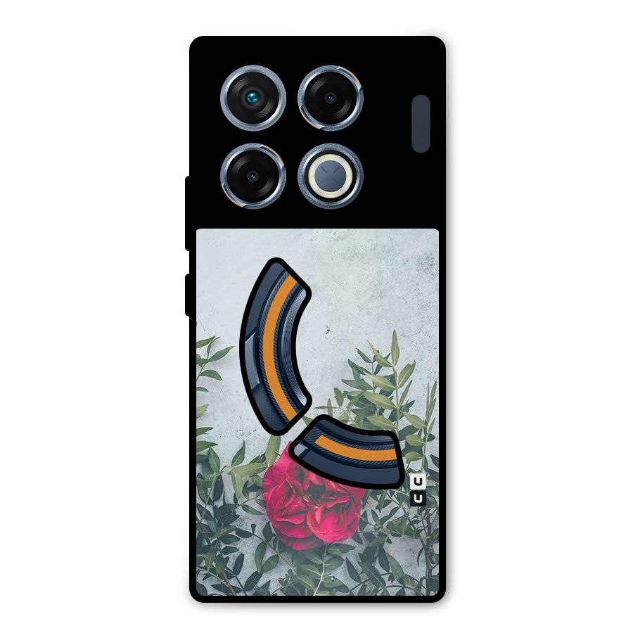 Rose Life Metal Back Case for Infinix GT 20 Pro