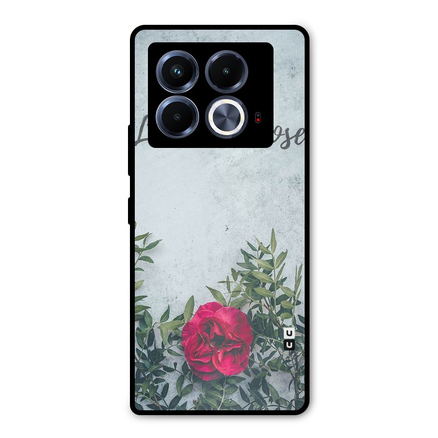 Rose Life Metal Back Case for Infinix Note 40 5G