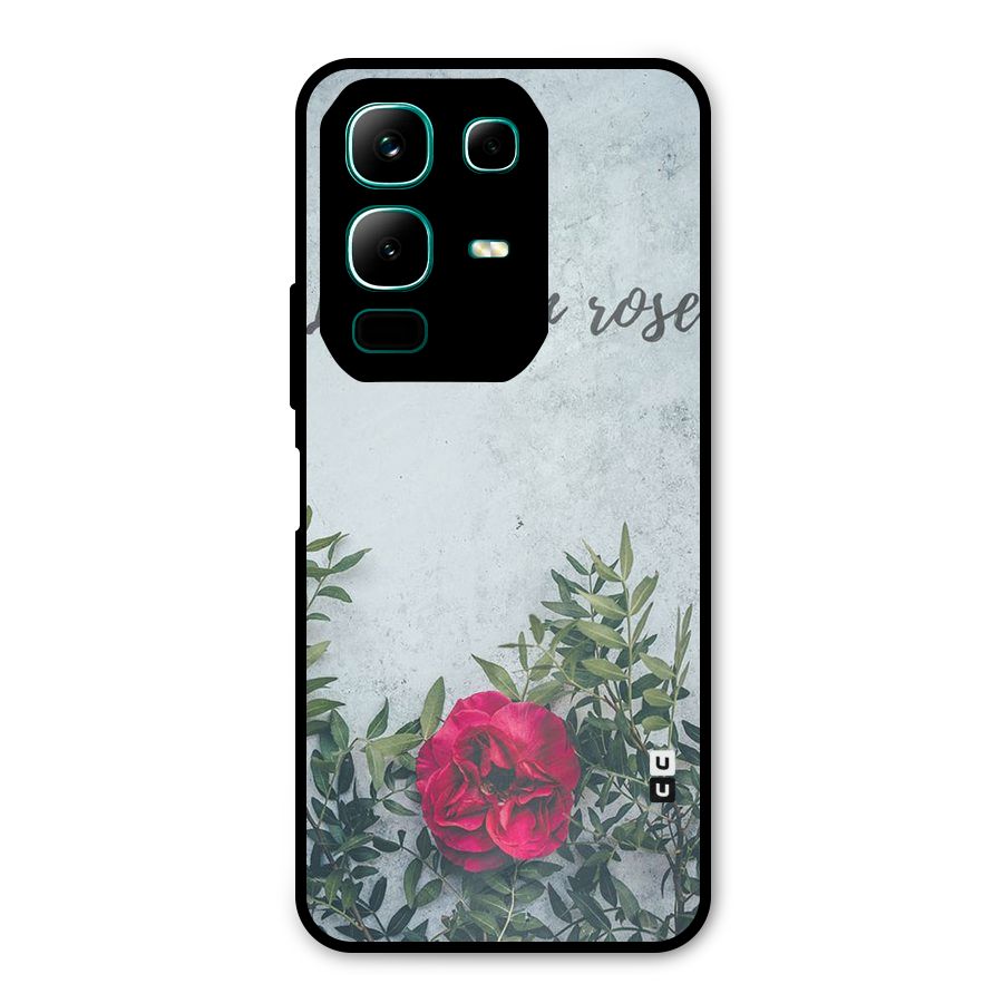 Rose Life Metal Back Case for Infinix Note 50x