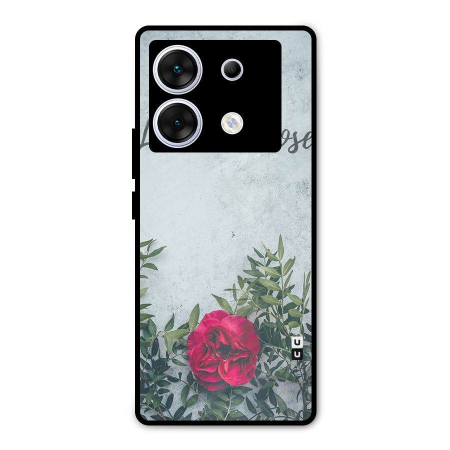 Rose Life Metal Back Case for Infinix Zero 30 5G