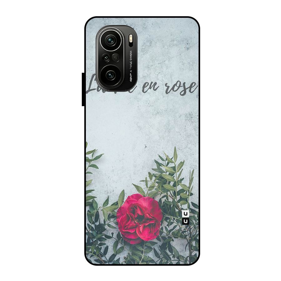 Rose Life Metal Back Case for Mi 11X Pro