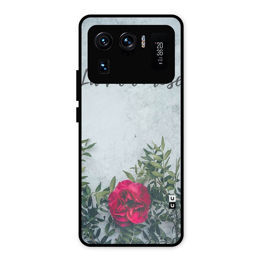 Rose Life Metal Back Case for Mi 11 Ultra