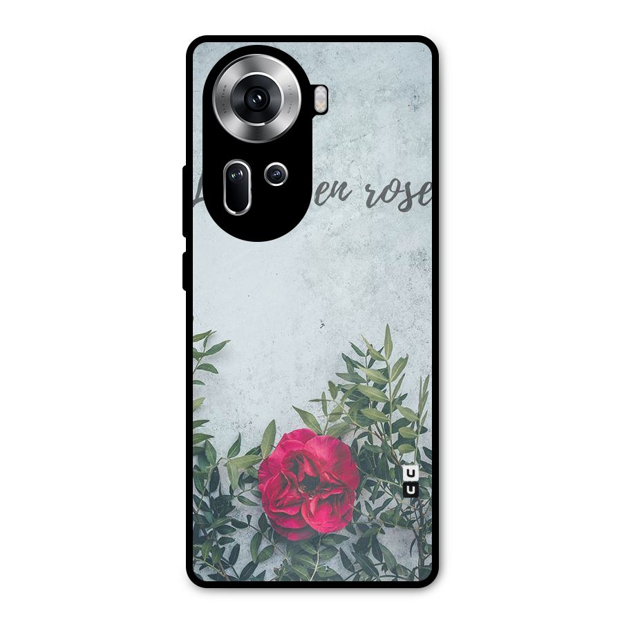Rose Life Metal Back Case for Oppo Reno11 5G