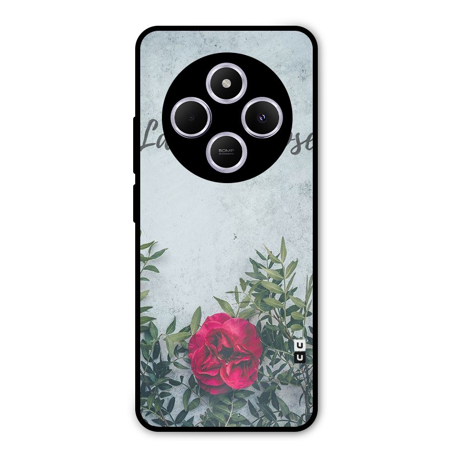 Rose Life Metal Back Case for Poco C75 5G