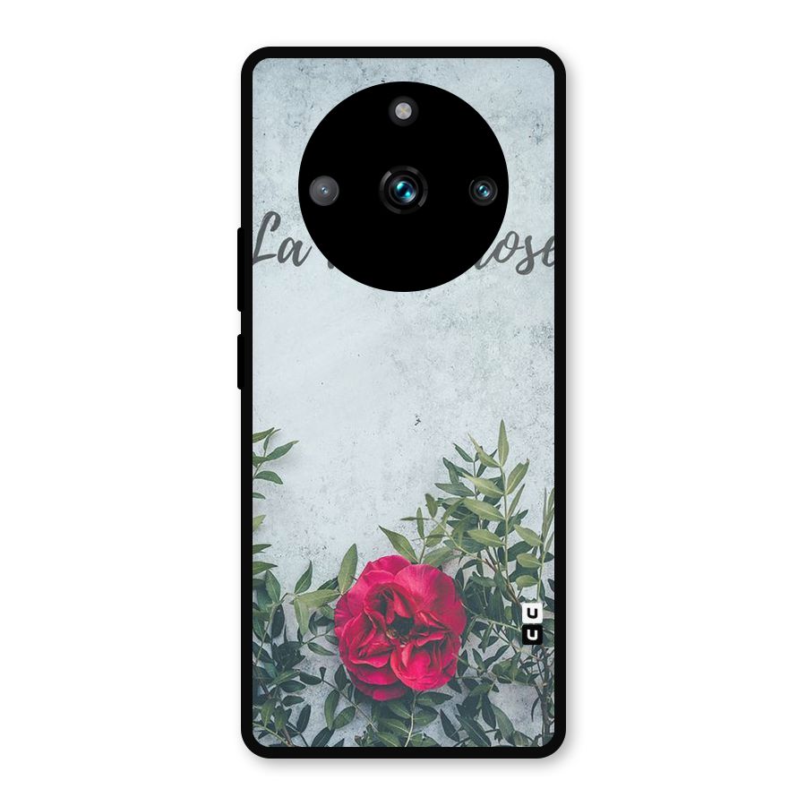 Rose Life Metal Back Case for Realme 11 Pro