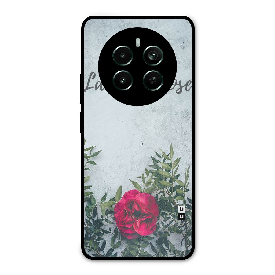 Rose Life Metal Back Case for Realme 12 Pro Plus