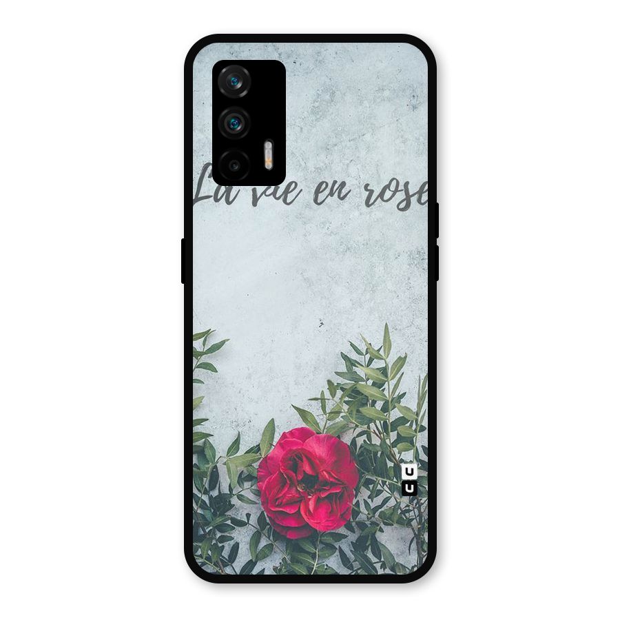 Rose Life Metal Back Case for Realme GT 5G