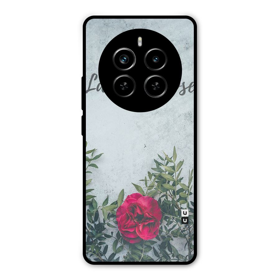 Rose Life Metal Back Case for Realme P1 Pro