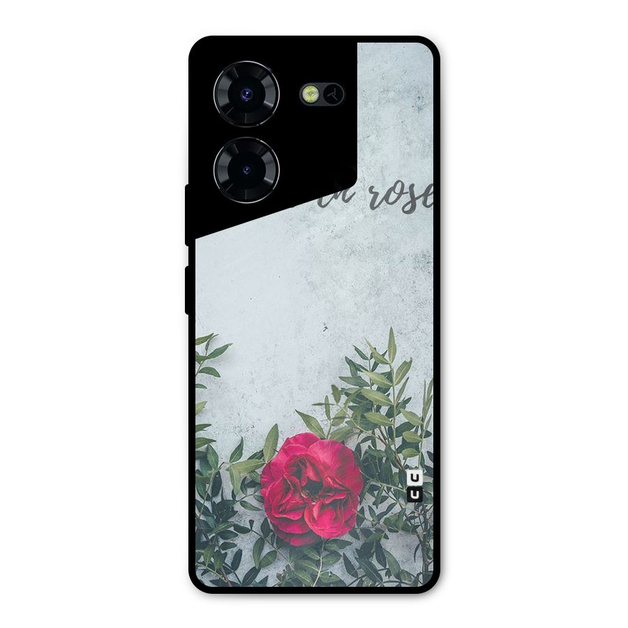 Rose Life Metal Back Case for Tecno Pova 5 Pro 5G
