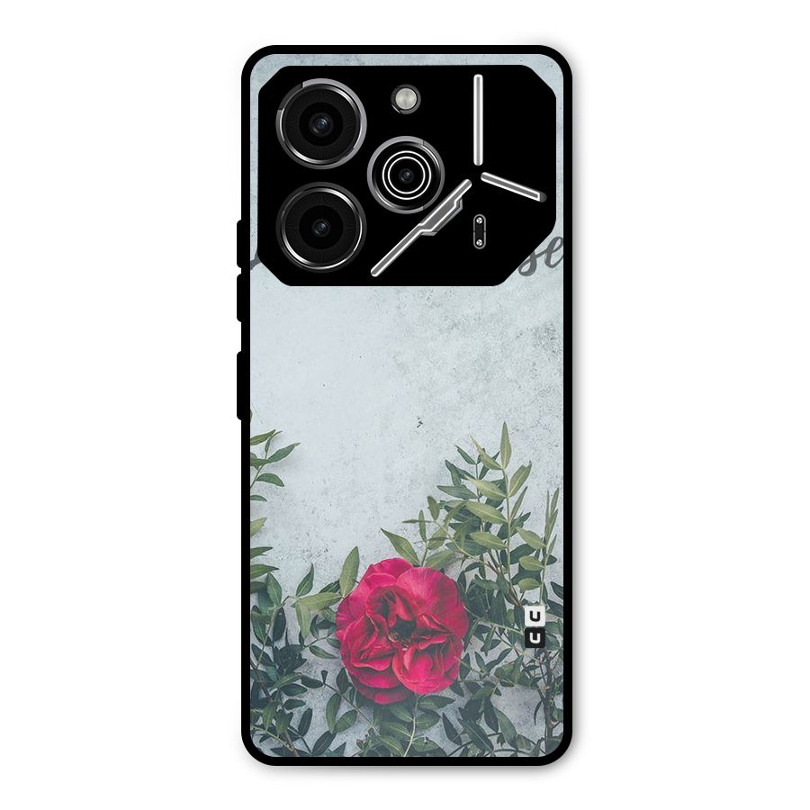 Rose Life Metal Back Case for Tecno Pova 6 Pro